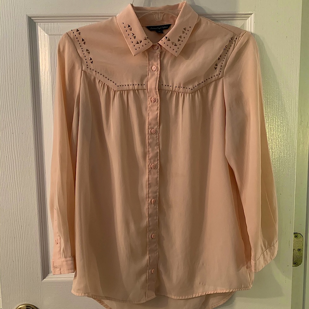 American Eagle Outfitters Western Style Button-Up